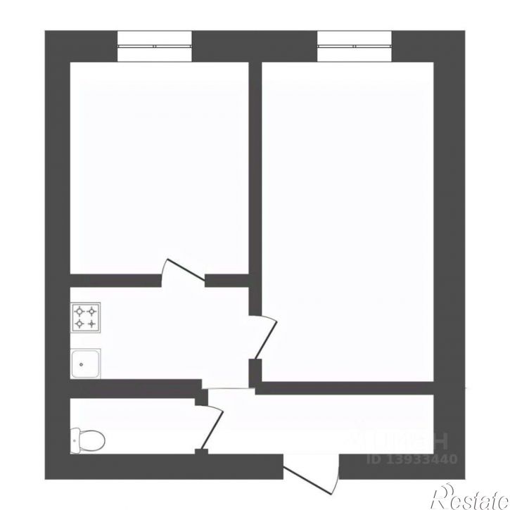 2-комн квартира ул Олимпийская, 19,  д. 19