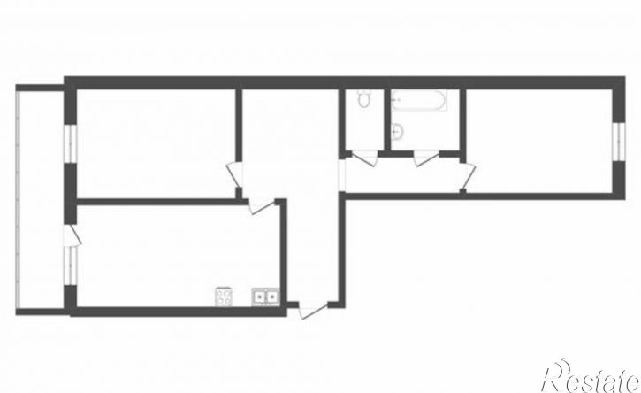 2-комн квартира ул Энергостроителей, 18,  д. 18