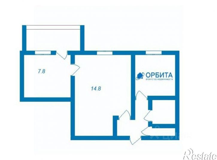 2-комн квартира ул Холодильная, 13,  д. 13