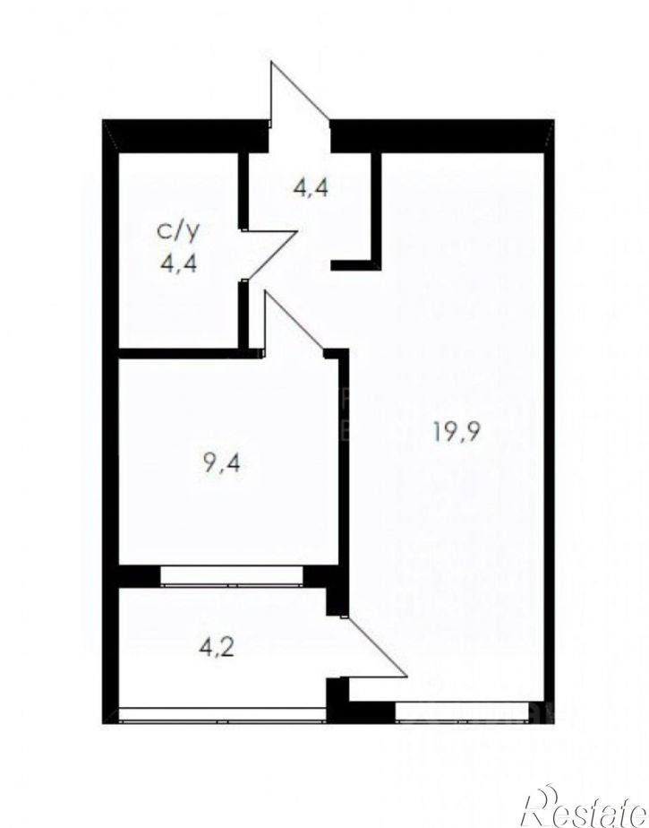 1-комн квартира ул Краснооктябрьская, 8,  д. 8