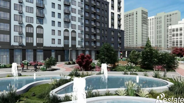 1-комн квартира в новом доме ул Пожарных и спасателей, д 8