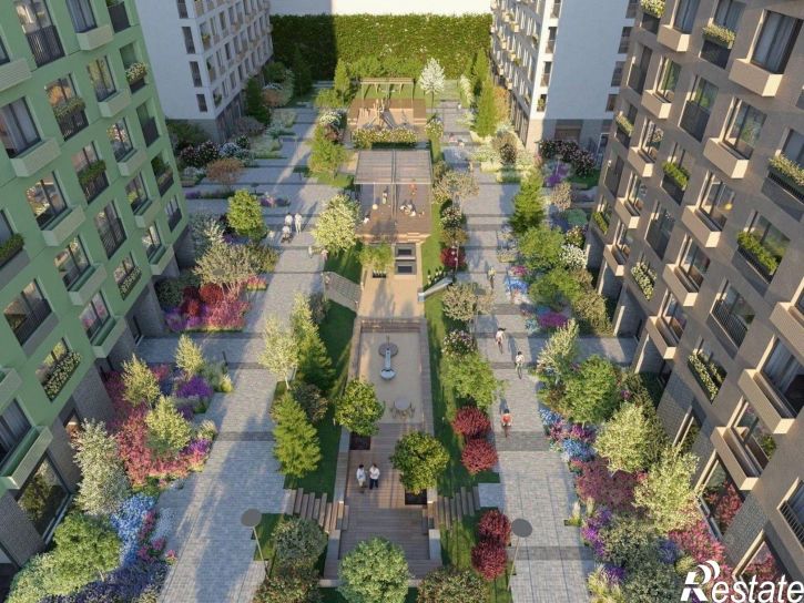 2-комн квартира в новом доме улица Василия Подшибякина, 5