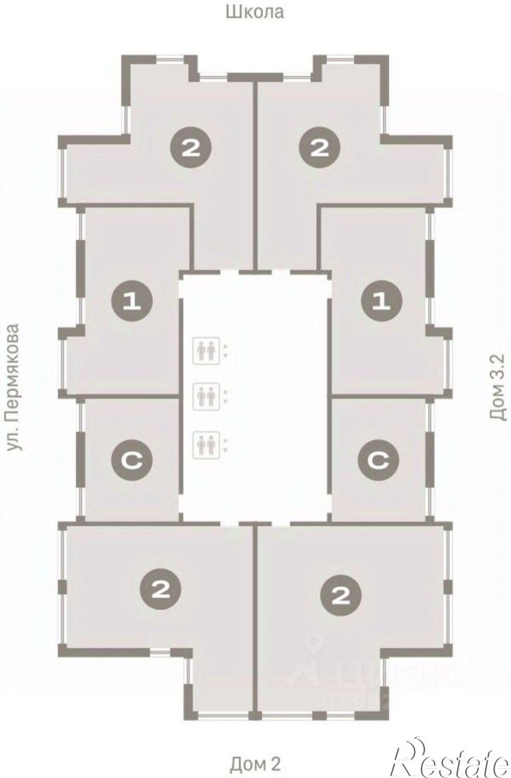 2-комн квартира в новом доме ул Республики, 205/5,  д. 205/5