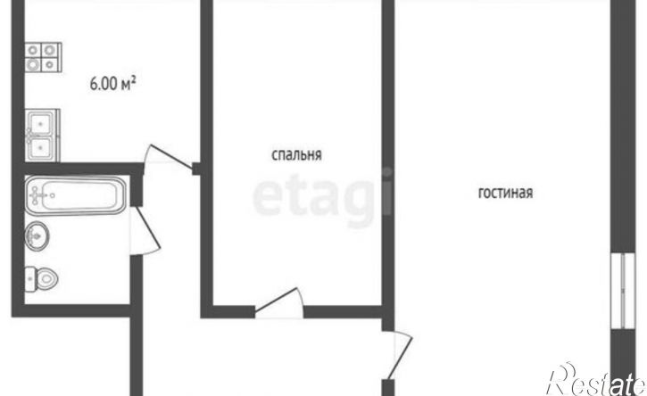 2-комн квартира ул Севастопольская, 23,  д. 23