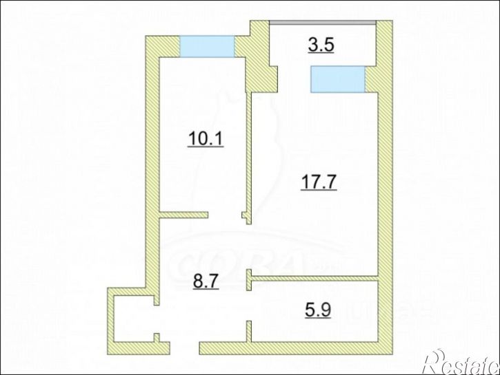 1-комн квартира Червишевский тракт, 64 2,  д. 64 2,  к. 2