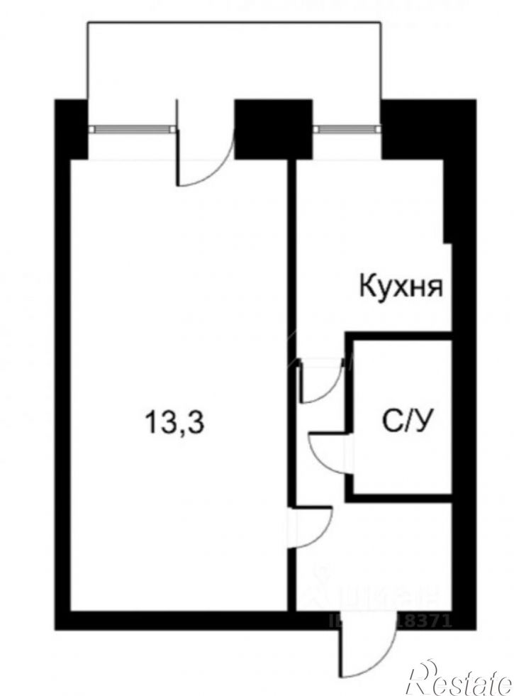 1-комн квартира ул Володарского, 33,  д. 33