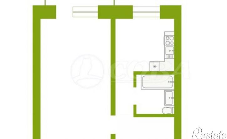 1-комн квартира пр-д Геологоразведчиков, 32,  д. 32