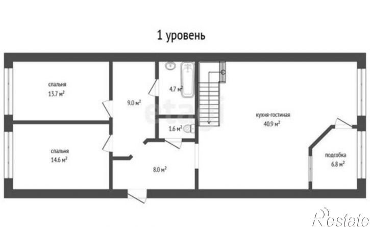 3-комн квартира Зимняя улица, 10,  д. 10