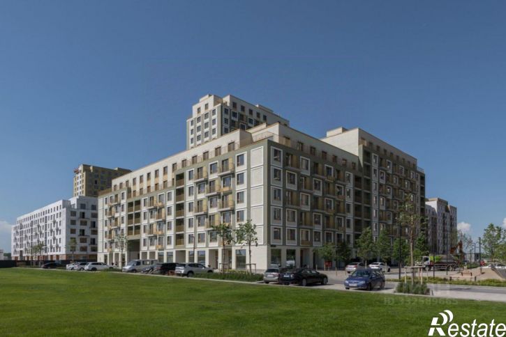 1-комн квартира в новом доме Краснооктябрьская улица, 4 к2,  д. 4 к2