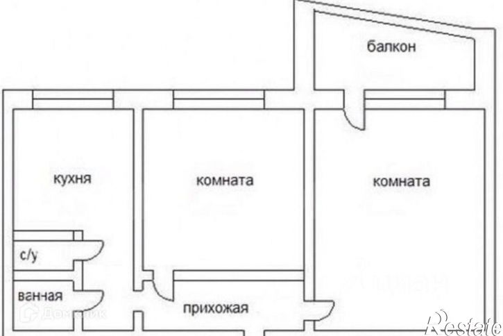 2-комн квартира Заречный пр-д, 2,  д. 2