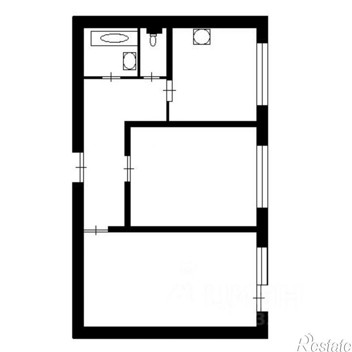 2-комн квартира ул Мельникайте, 128,  д. 128