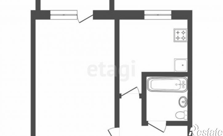 1-комн квартира пр-д Геологоразведчиков, 32,  д. 32