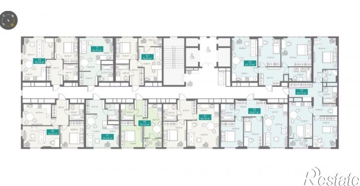 2-комн квартира в новом доме ул Тимофея Чаркова, 81 2,  д. 81 2,  к. 2