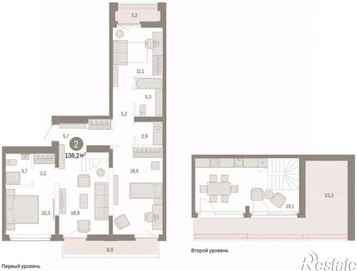 3-комн квартира в новом доме ул Республики, 205/5,  д. 205/5