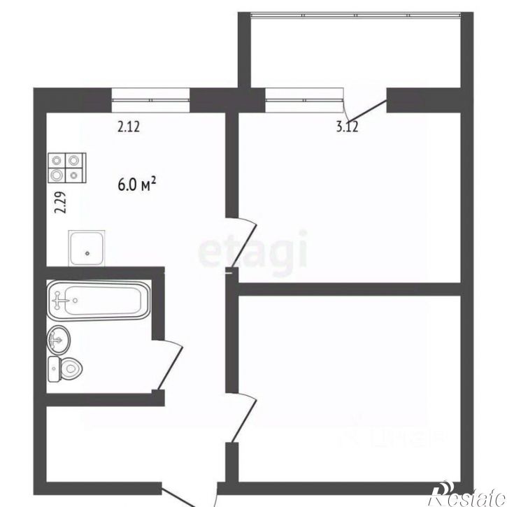 2-комн квартира ул Авторемонтная, 17,  д. 17