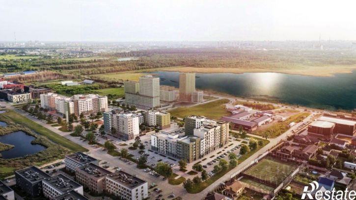 2-комн квартира в новом доме улица Алексея Сергиенко, 1
