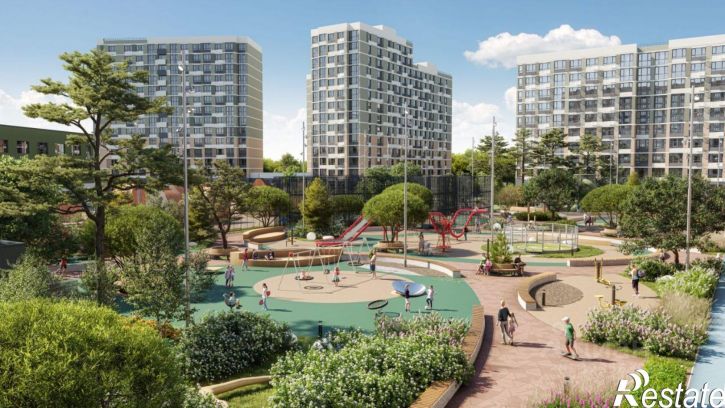 1-комн квартира в новом доме улица Первооткрывателей