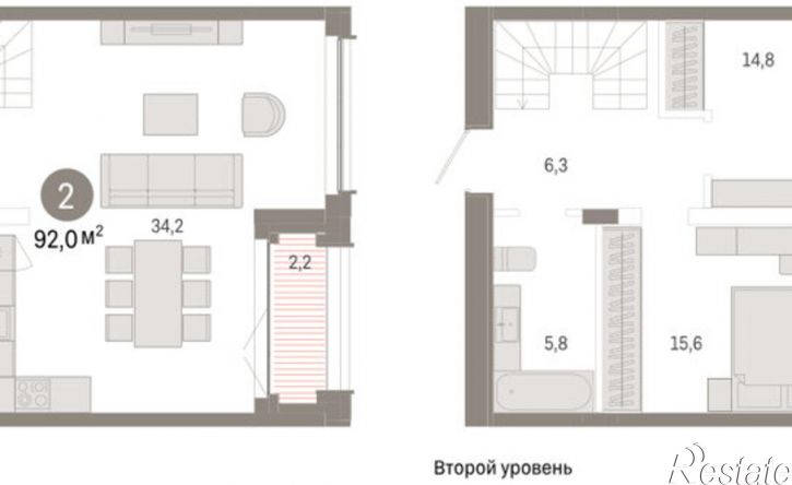 3-комн квартира улица Республики, 205 к2,  д. 205 к2
