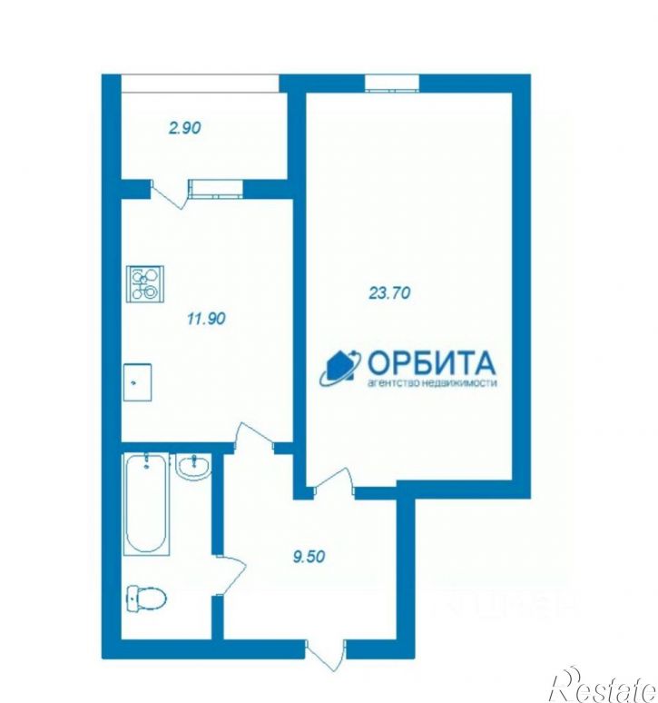 1-комн квартира ул Вересковая, 11,  д. 11
