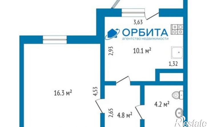 1-комн квартира ул Михаила Сперанского, 29,  д. 29