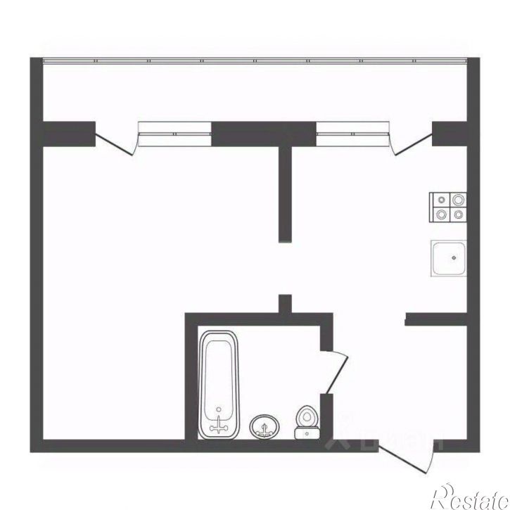 1-комн квартира ул Ямская, 98а,  д. 98а