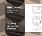 3-комн, 80 кв м, этаж 3/8 ул Краснооктябрьская, 4 3