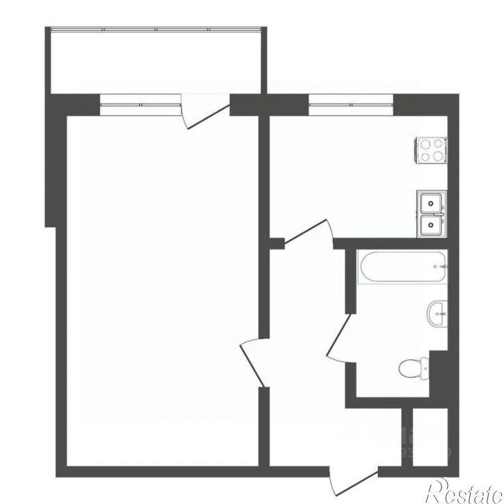 1-комн квартира ул Интернациональная, 35,  д. 35