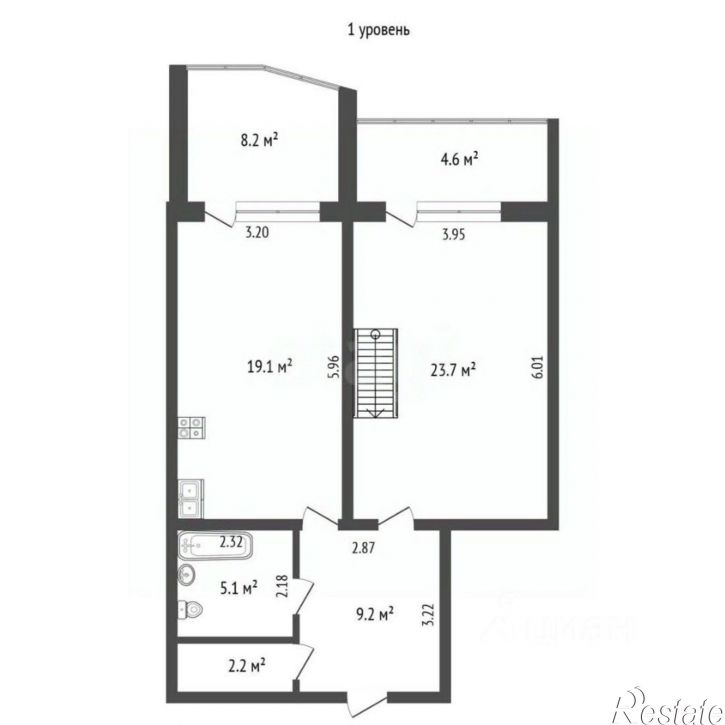 1-комн квартира ул Олимпийская, 11,  д. 11