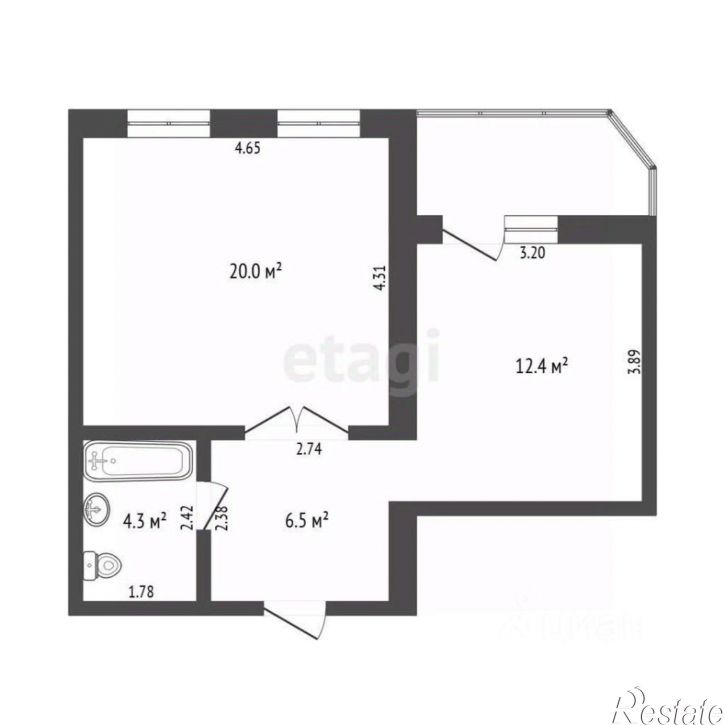1-комн квартира ул Харьковская, 59а,  д. 59а