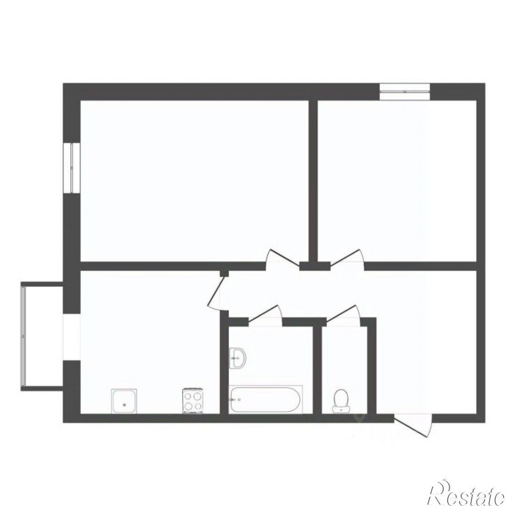2-комн квартира ул Московский тракт, 85 1,  д. 85 1,  к. 1
