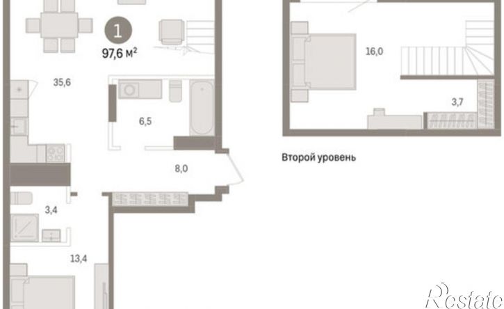 2-комн квартира в новом доме ул Урайская, 59,  д. 59