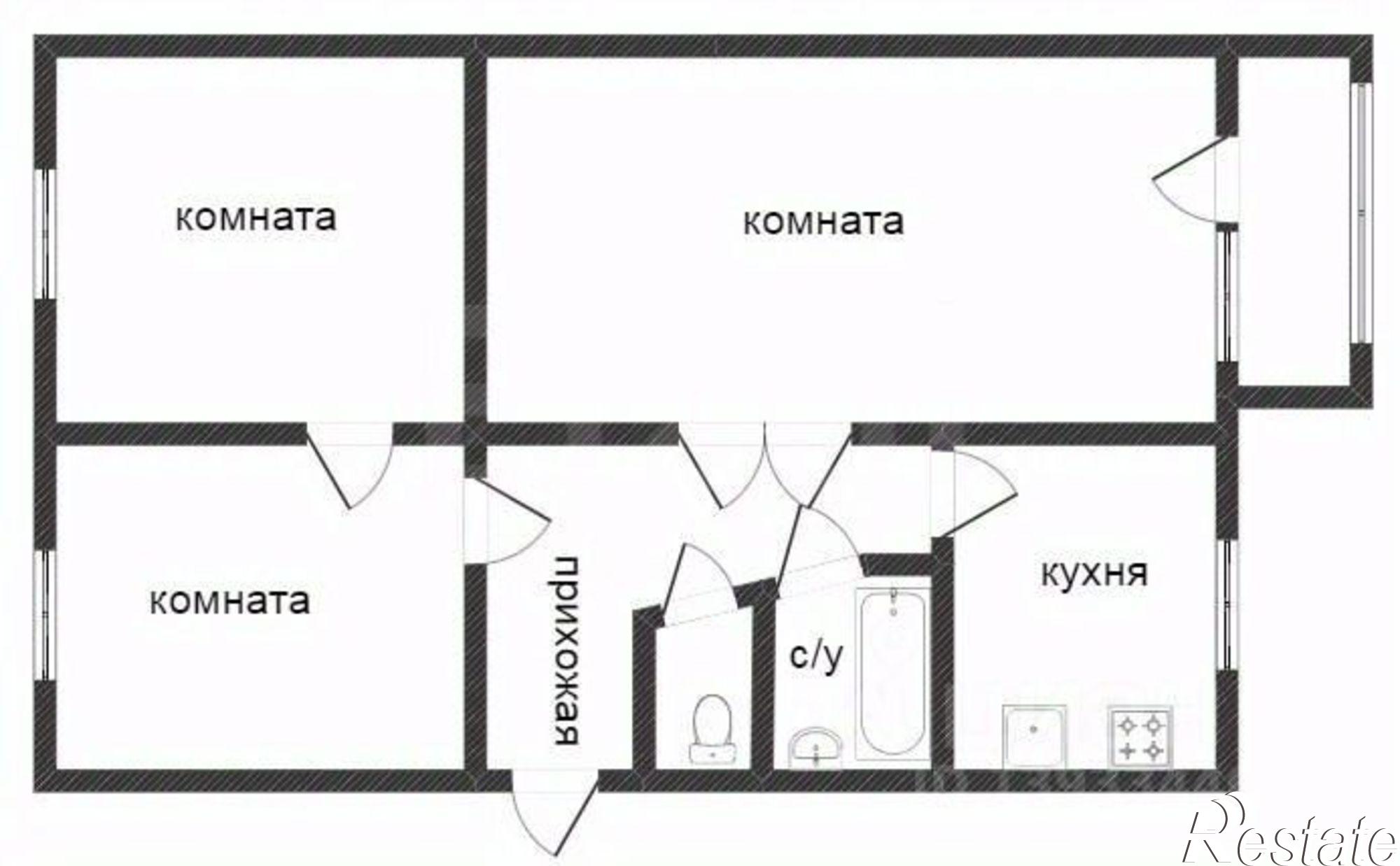 Купить квартиру за 5 500 000 рублей на ул Карла Маркса, 10