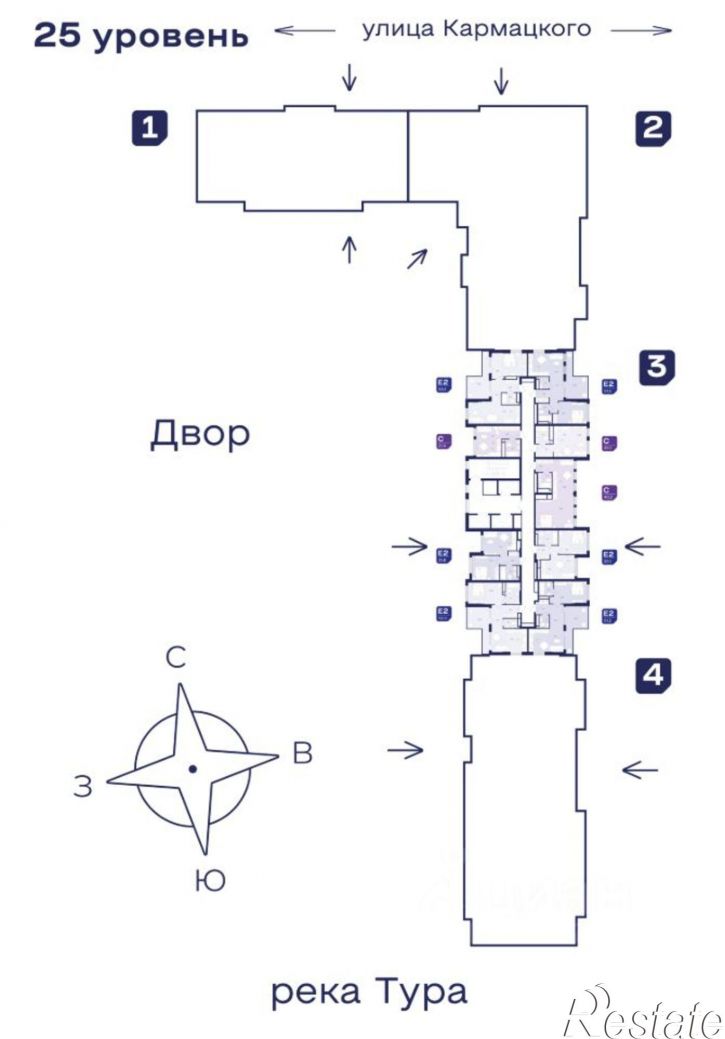 2-комн квартира в новом доме ул Евгения Войнова, 3,  д. 3
