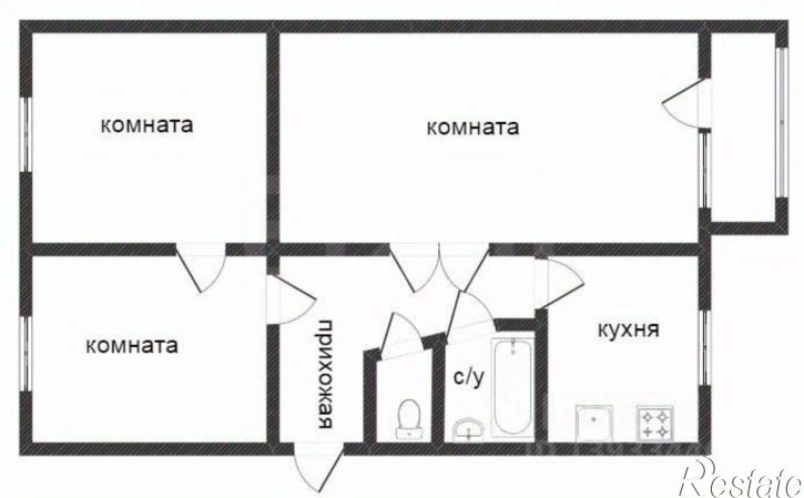 3-комн квартира ул Карла Маркса, 10,  д. 10