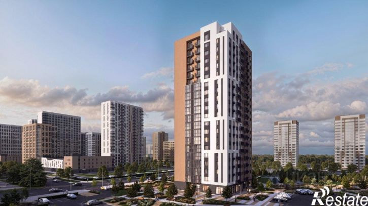 1-комн квартира в новом доме Арктическая улица, 16