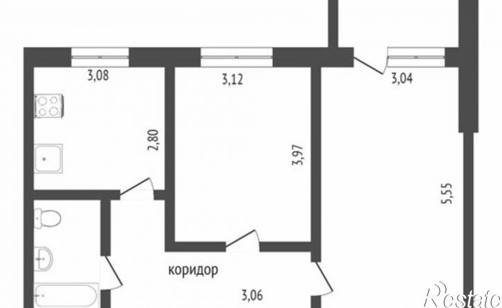 2-комн квартира ул Демьяна Бедного, 98,  д. 98