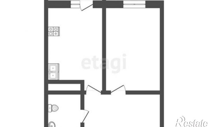1-комн квартира ул Станислава Карнацевича, 4,  д. 4