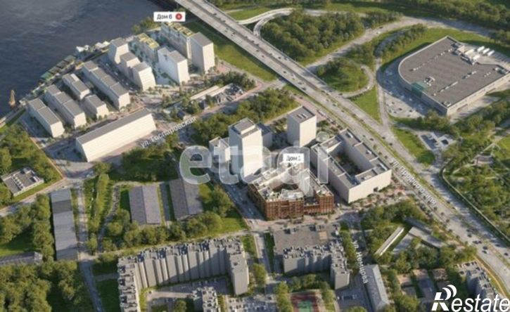 2-комн квартира Причальная улица, 11