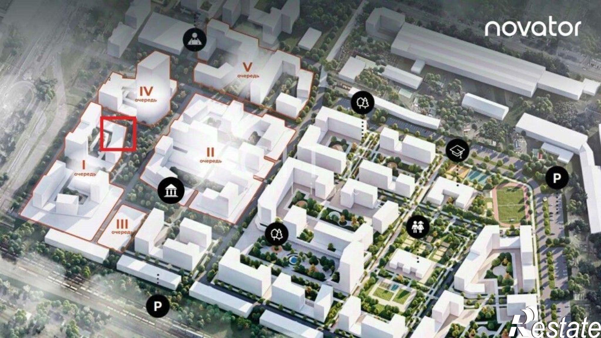 Купить торговое помещение за 67 150 000 рублей на ул Новаторов, 12