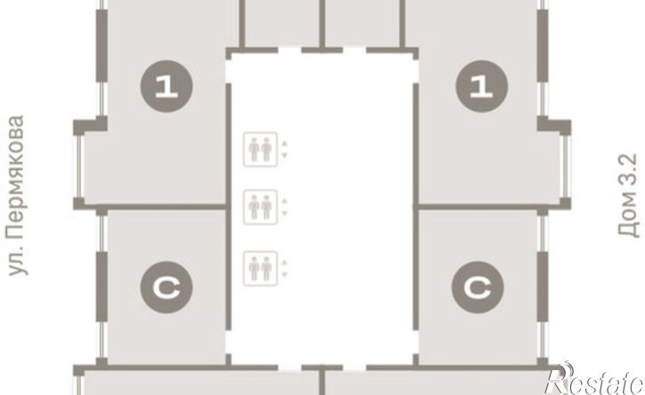 1-комн квартира в новом доме Тюмень, улица Республики, 205к3