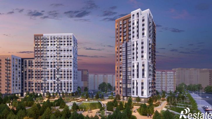 2-комн квартира в новом доме Арктическая улица, 6