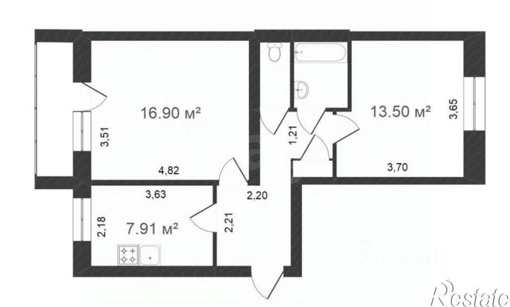 2-комн квартира ул Садовая, 121а,  д. 121а