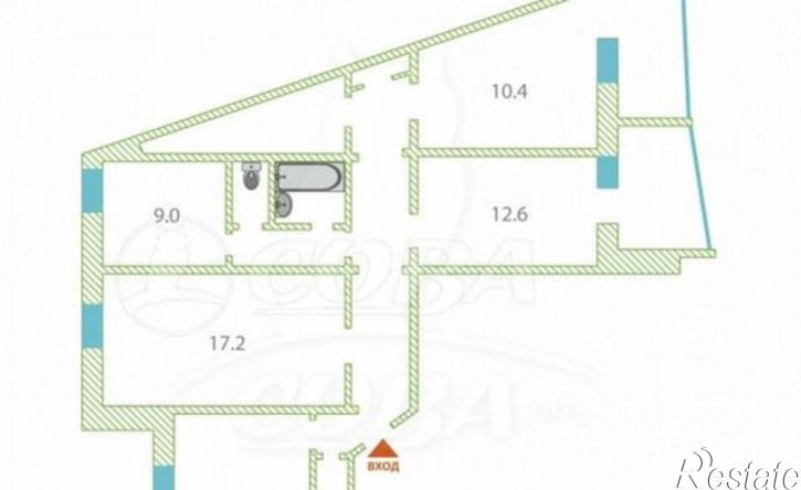 4-комн квартира Заречный пр-д, 10,  д. 10