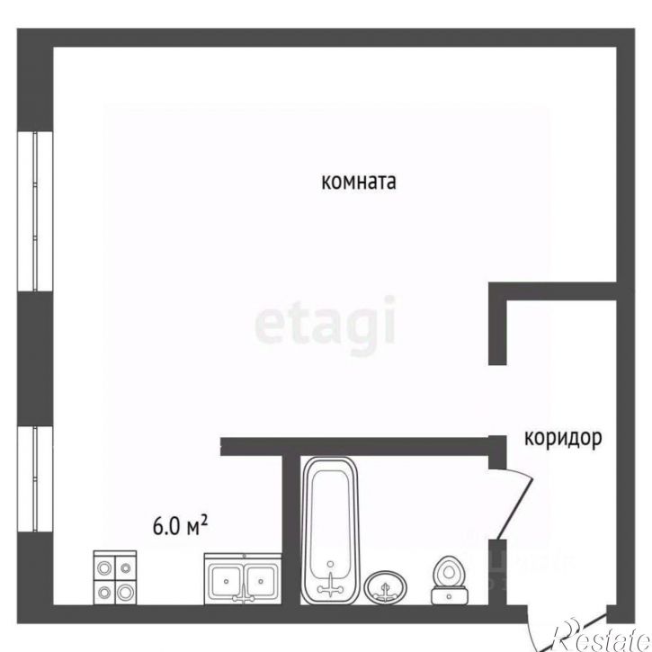 1-комн квартира ул Мельникайте, 103,  д. 103