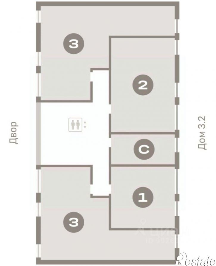 3-комн квартира в новом доме ул Республики, 205/5,  д. 205/5
