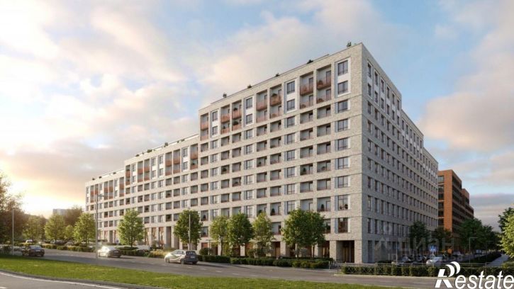 3-комн квартира в новом доме Профсоюзная улица