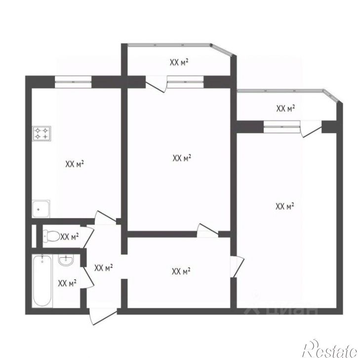 2-комн квартира ул Широтная, 122 2,  д. 122 2,  к. 2