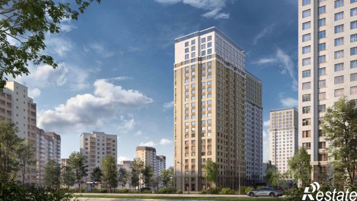 1-комн квартира в новом доме Лесопарковая улица, 20
