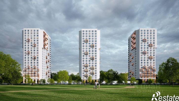 1-комн квартира в новом доме ул Василия Малкова, 17,  д. 17