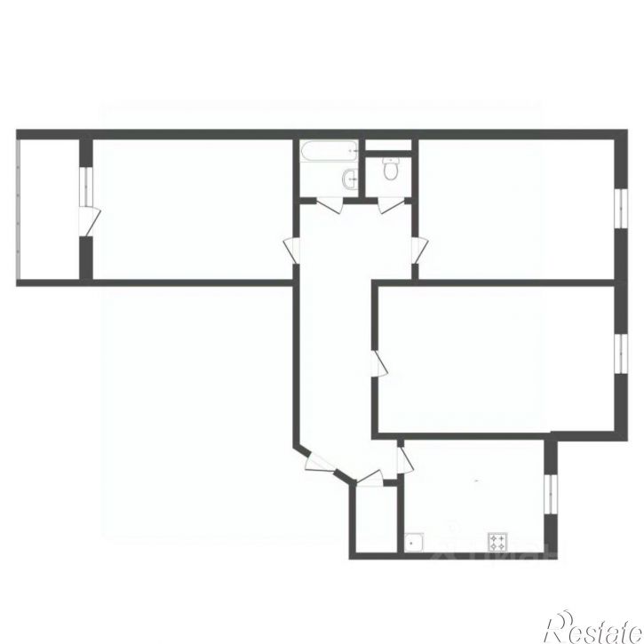 3-комн квартира ул Широтная, 17,  д. 17